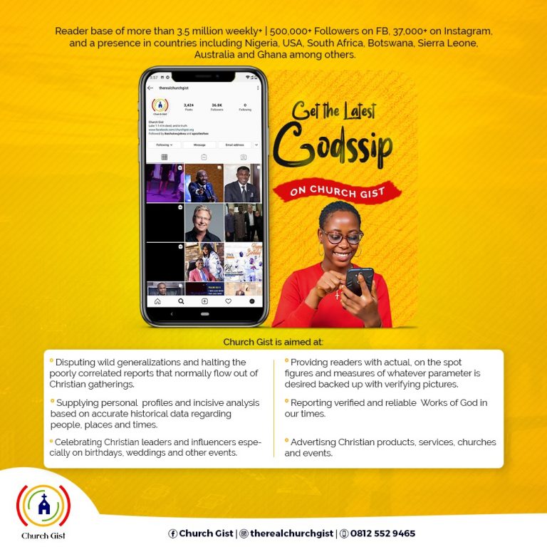 INTRODUCING CHURCH GIST’S NEW FEATURE TOPICS: