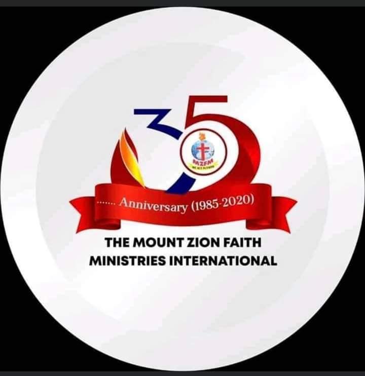 35TH ANNIVERSARY NOTE OF MOUNT ZION FAITH MINISTRIES INTERNATIONAL FROM ...