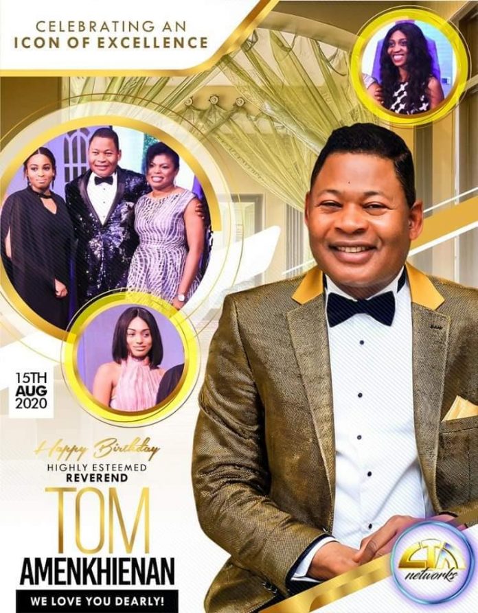 Birthday Greetings From Pastor Chris To Rev Tom Amenkhienan Church Gist