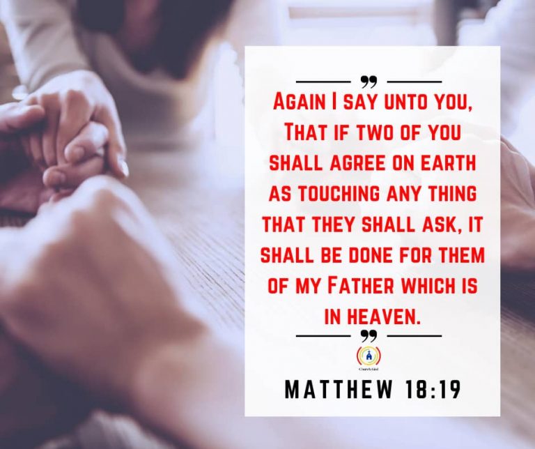 WORD For Today                              Matthew 18:19