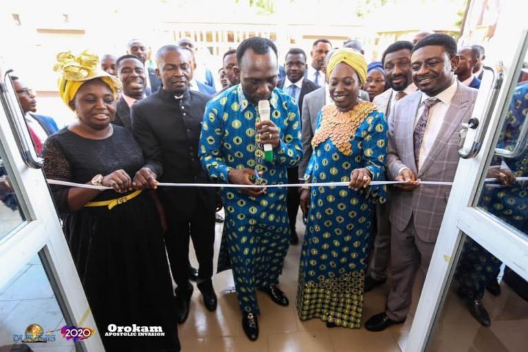 COMMUNITY CHURCH PROJECTS CONSTRUCTED AND DEDICATED BY DR PASTOR PAUL ENENCHE-LED DUNAMIS CHURCH DURING THE RECENTLY CONCLUDED OUTREACH IN BENUE STATE