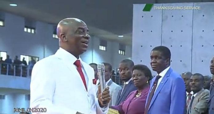 Bishop David Oyedepo and co-labourer's