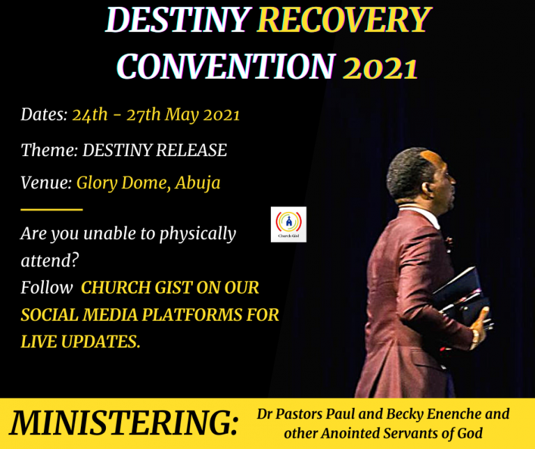 DESTINY RECOVERY CONVENTION 2021