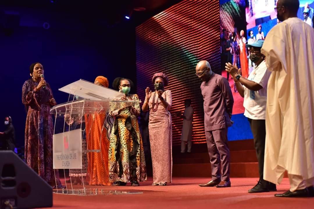 The Fountain Of Life Church Members Appreciate Pastor Taiwo Odukoya