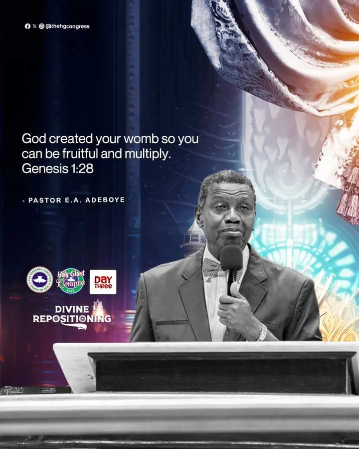 HEALING THE INCURABLE Pastor E. A. Adeboye RCCG HOLY GHOST