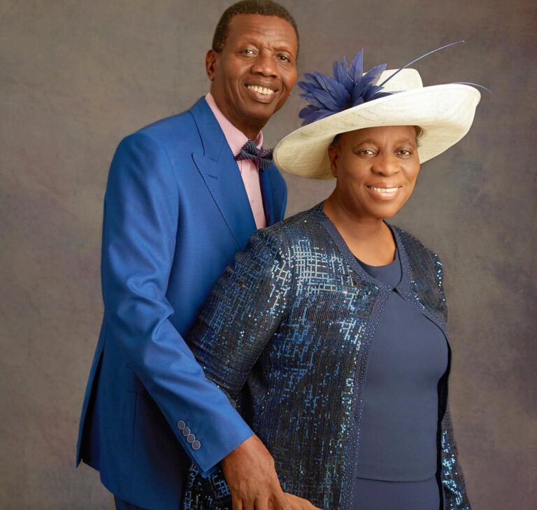 HAPPY 58TH WEDDING ANNIVERSARY TO PASTORS ENOCH ADEJARE AND FOLUKE ADEBOYE
