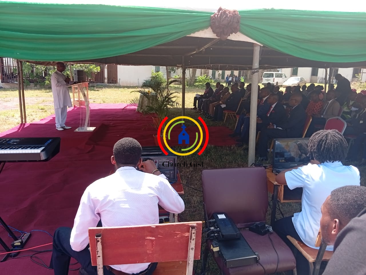 PICTURES OF THE GROUNDBREAKING CEREMONY AT LANDMARK UNIVERSITY